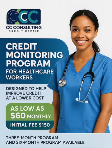 9 Month Credit Monitoring For Healthcare Initial Fee